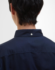 Dunand Oversized Long-Sleeved Oxford Shirt Classic Navy