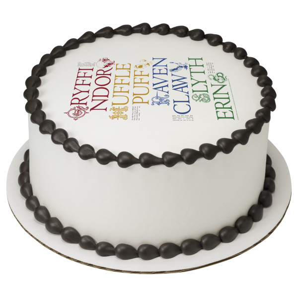 HARRY POTTER™ Which House Are You? PhotoCake® Edible Image®