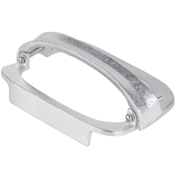 7.75- x 3.5-inch aluminum handle for griddle stone