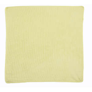 Rubbermaid Commercial, 16"x16", Microfiber, Yellow Cloth