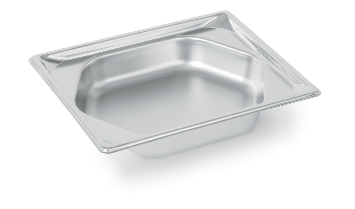 Half-size 2 ½-inch-deep Super Pan® stainless steel Super Shapes hexagon wild pan