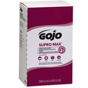 GOJO, SUPRO MAX™ Cherry Hand Cleaner with Scrubbers Lotion Soap, PRO™ TDX™ Dispenser 2000 mL Cartridge
