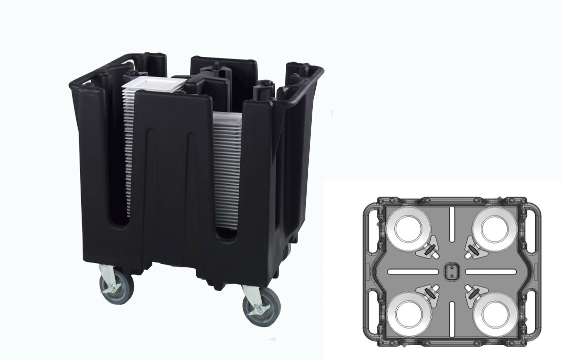 Traex® Adjustable Dish Caddy