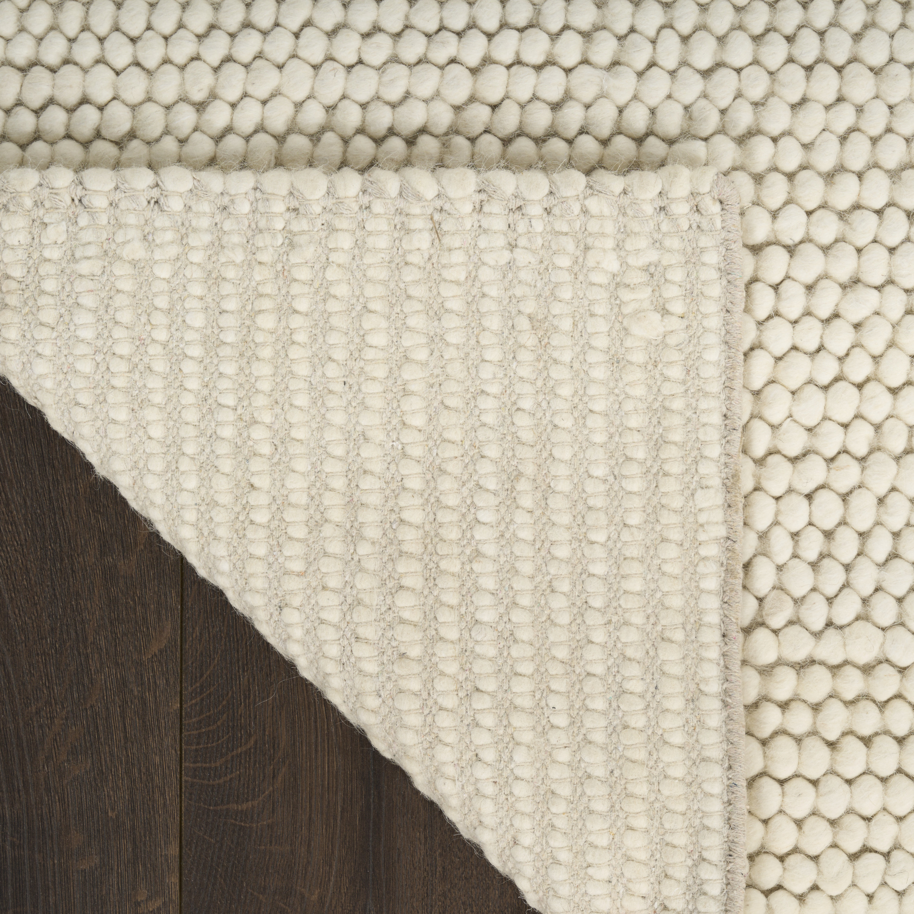DKNY Pure Knots 4' x 6' Ivory Modern Indoor Rug