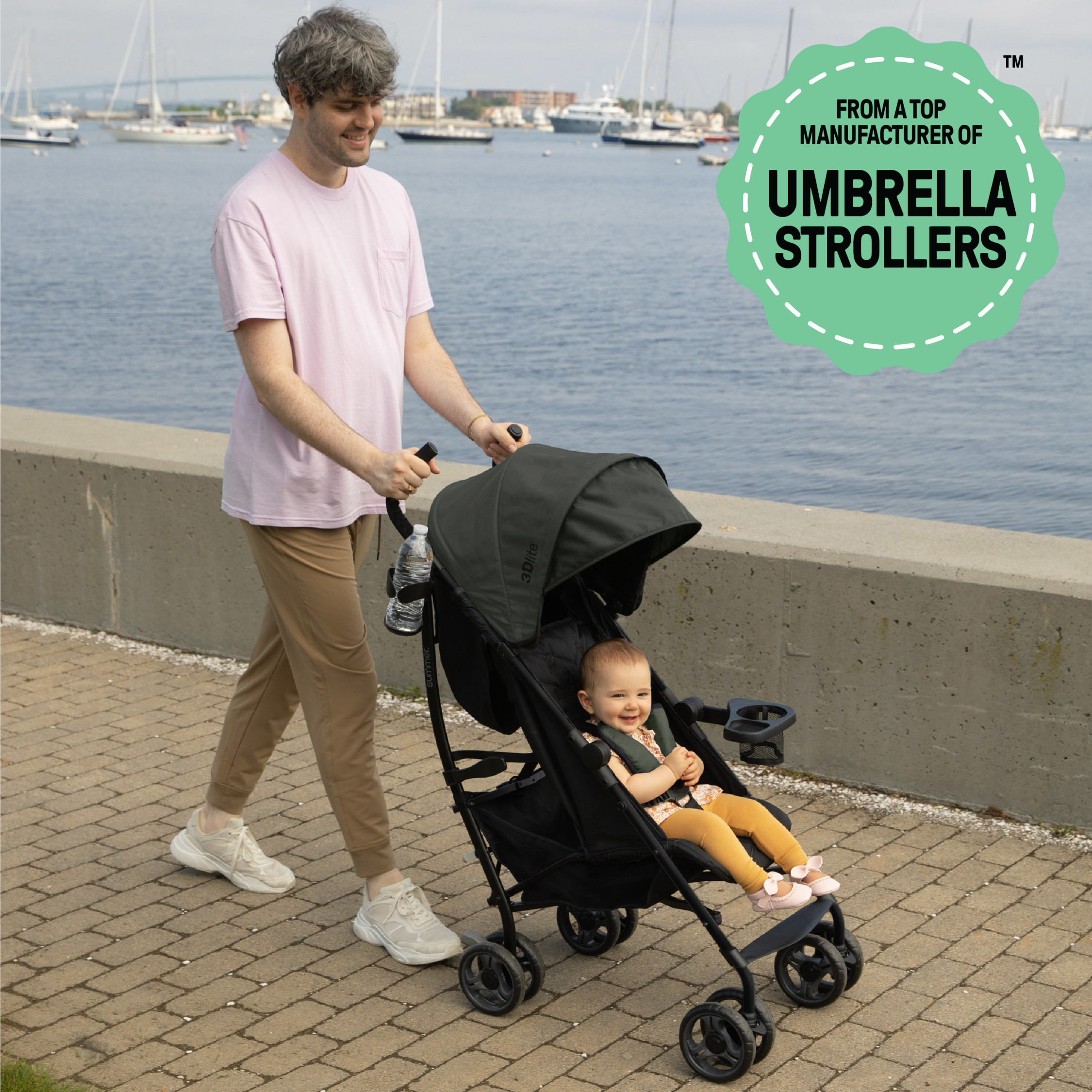 Ingenuity 3Dlite Convenience Stroller - Green