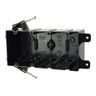 flexBOX Switch Box, Polyvinyl Chloride, Black, New Work, 4-Gang, 3-1/4 in. D, Angled Mid-Nails/Molded-in Speed Klamps