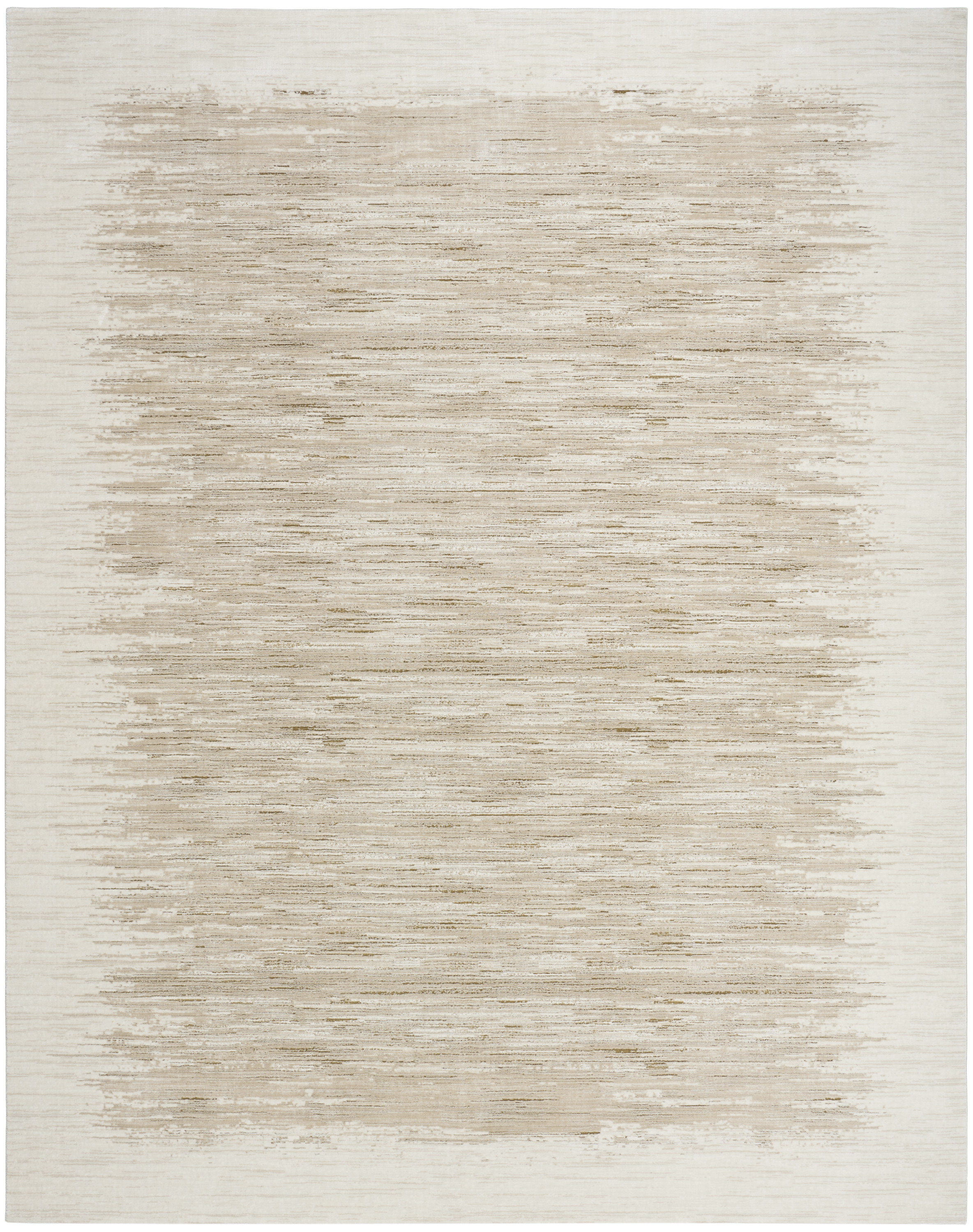 DKNY Grand Street 7'10" x 9'10" Ivory Taupe Modern Indoor Rug