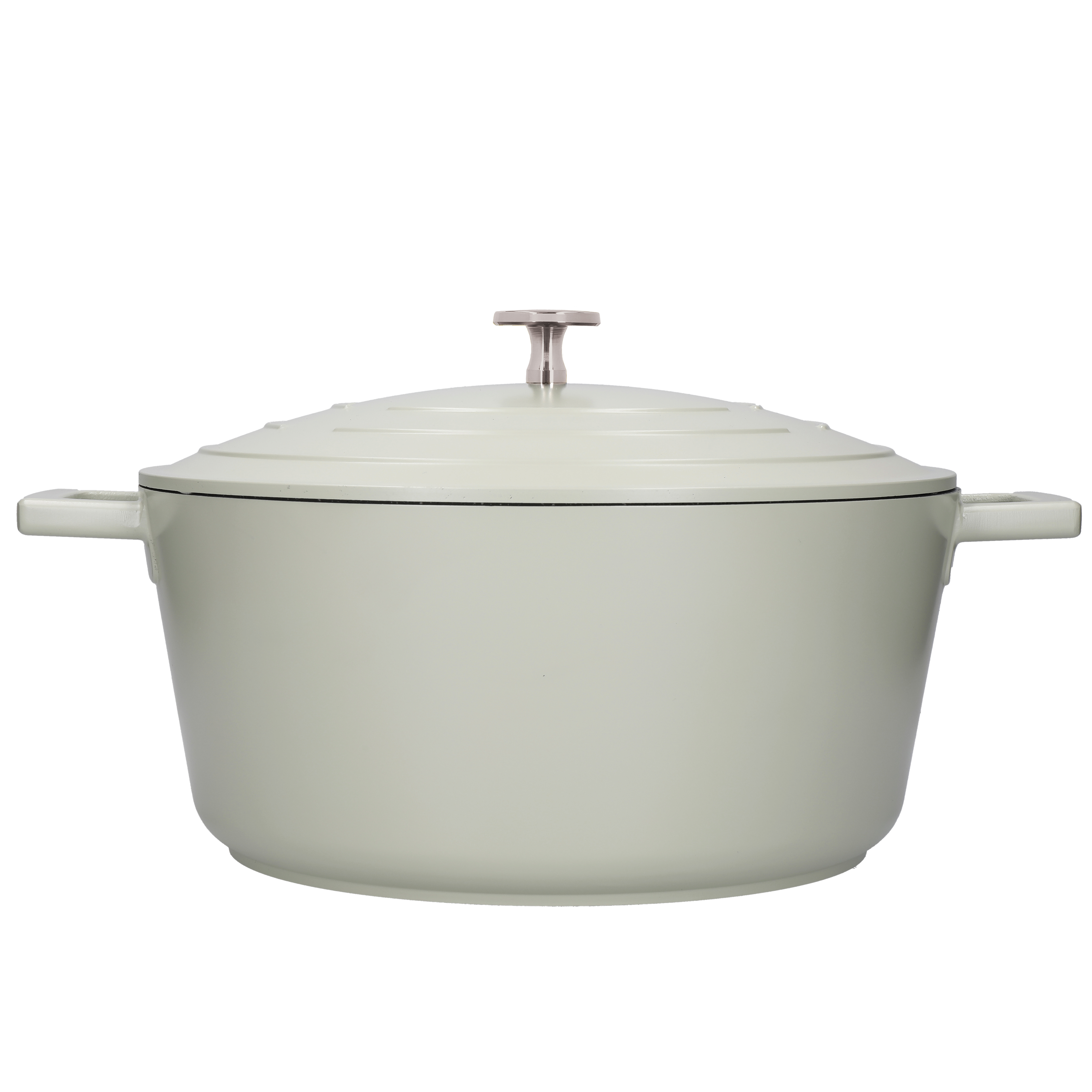 MasterClass Cast Aluminium Round Casserole Dish with Lid