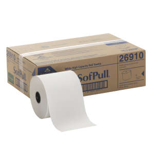 Georgia Pacific, SofPull®, 1000ft Roll Towel, 1 ply, White