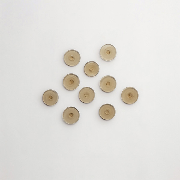 1970s GlassWorks | le Disque | Two Inch | Agave