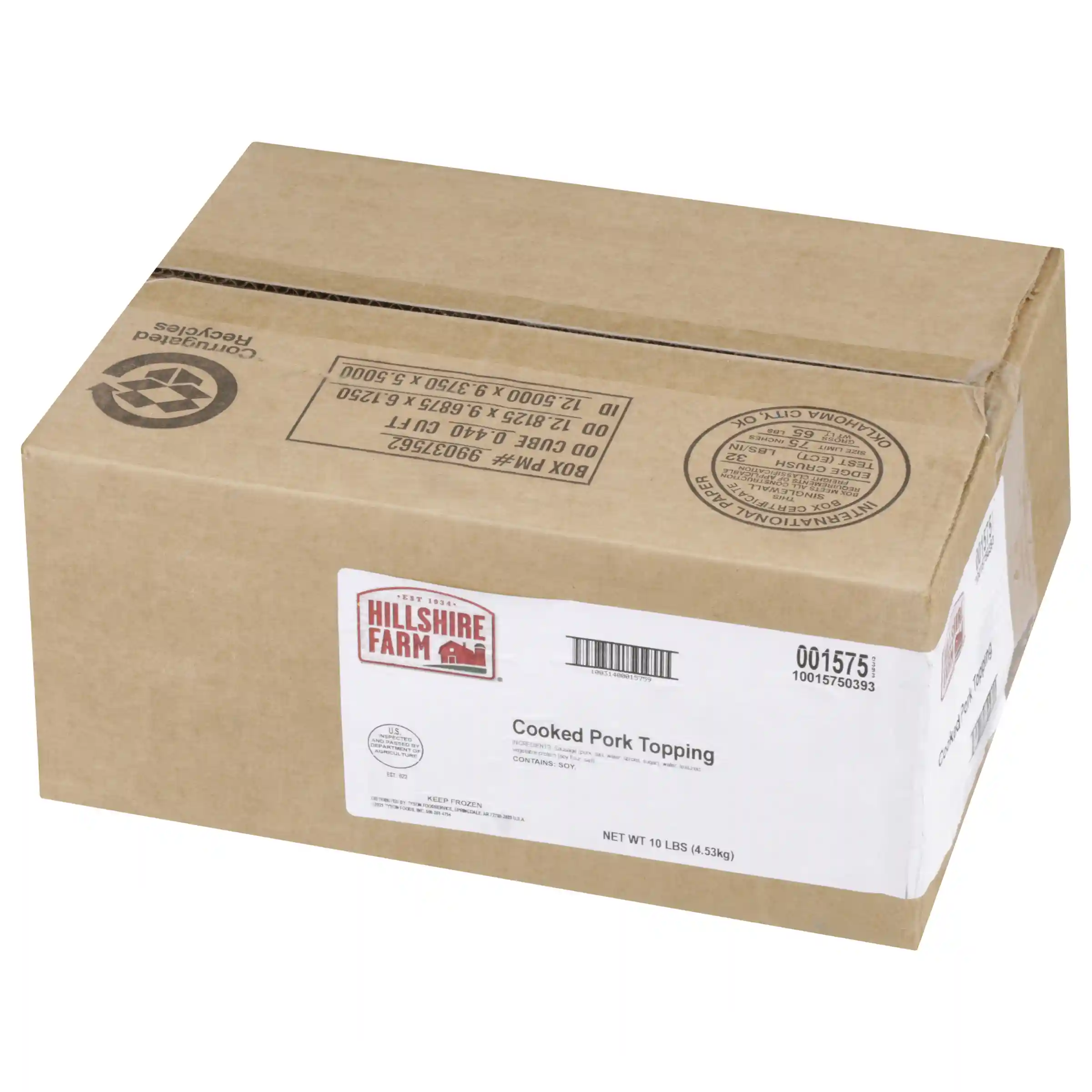 Hillshire Farm® Cooked Pork Pizza Topping (Large Chunk)_image_5