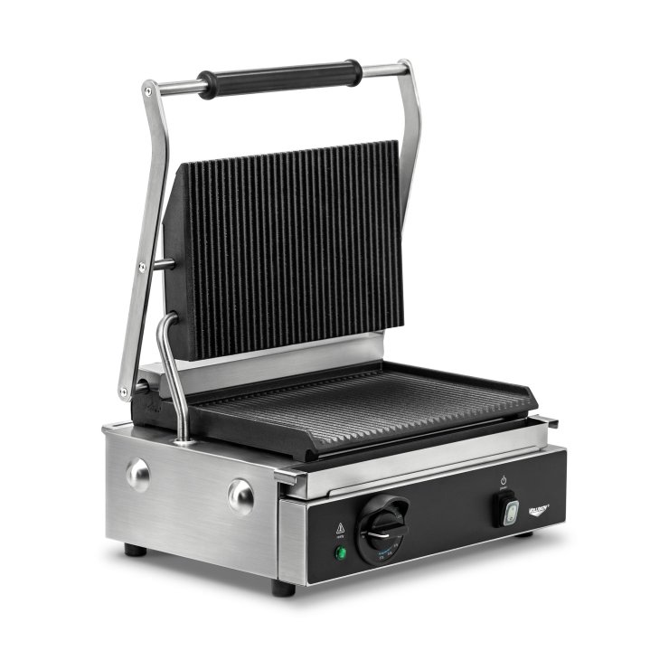 Vollrath PSG4-SG120 - Panini Sandwich Grills with Cast-Iron Plates, 17.63