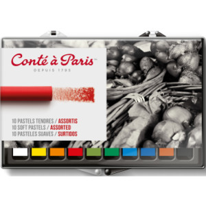 Soft Pastels, Assorted Colors, Set of 10