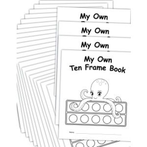 My Own Books: My Ten Frame Book, 25 Pack