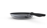 10-inch Tribute® 3-ply fry pan with CeramiGuard® II nonstick coating and silicone handle