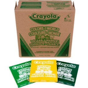 Colors of the World Washable Markers Classpack, 240 Markers