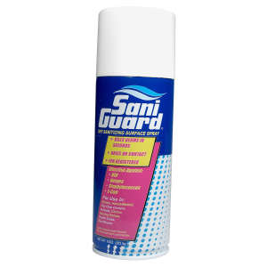 Hospeco,  SaniGuard® Dry On Contact Sanitizing Surface Spray,  10 oz Can