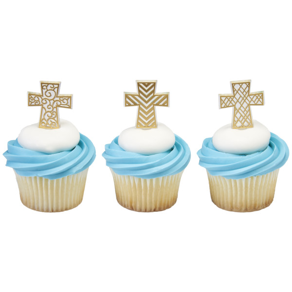 Gold Cross Assortment DecoPics®