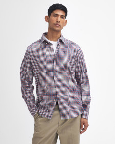 Finkle Tailored Long-Sleeved Shirt Merlot