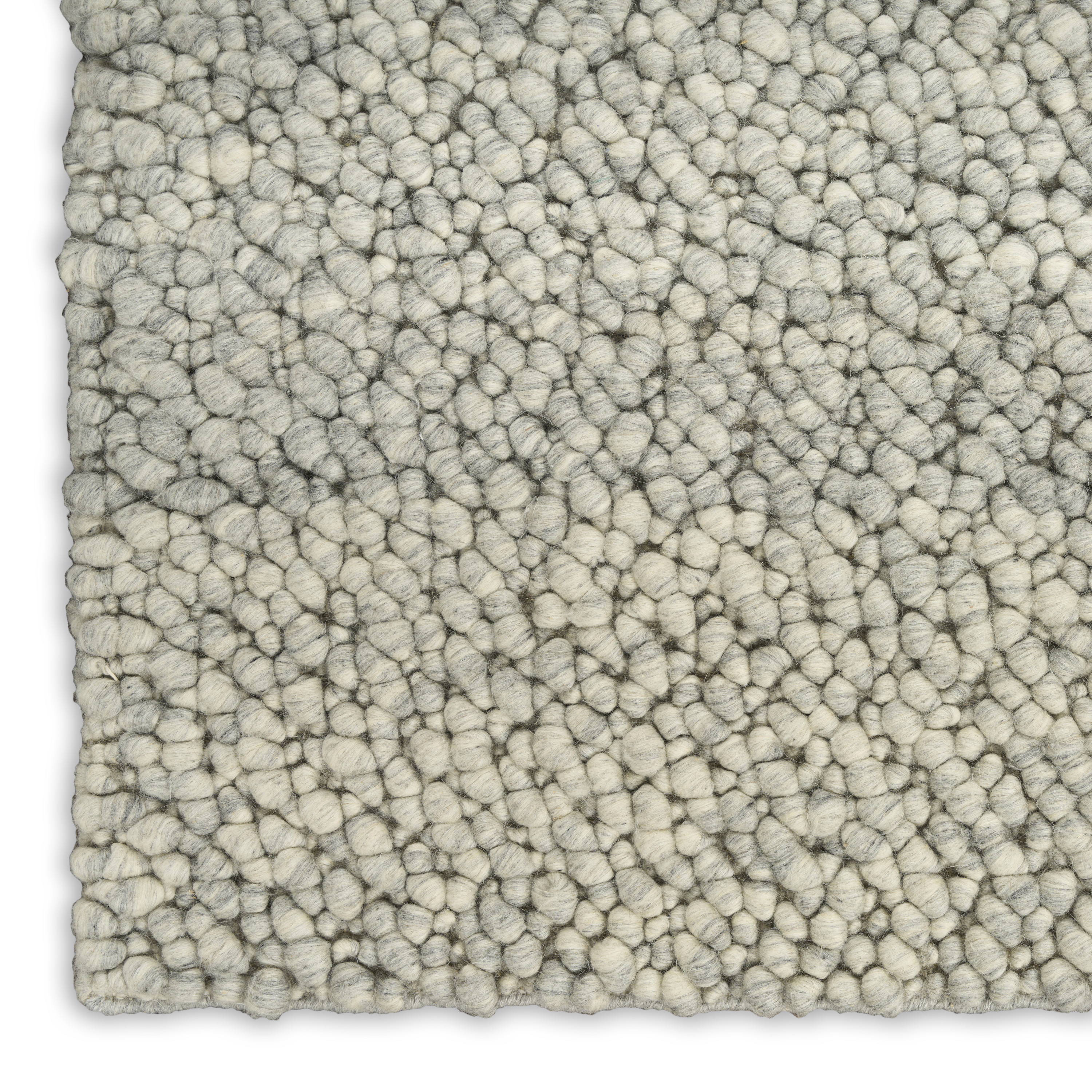 Calvin Klein Riverstone 10' x 14' Grey Ivory Contemporary Indoor Rug