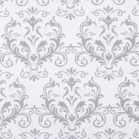 Swatch for Smooth Top® EasyLiner® Brand Shelf Liner - Grey Damask, 12 in. x 24 ft.