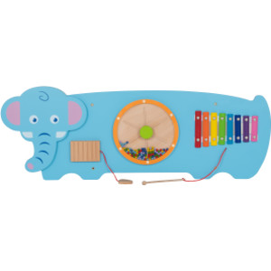 Elephant Activity Wall Panel - 18m+ - Toddler Activity Center