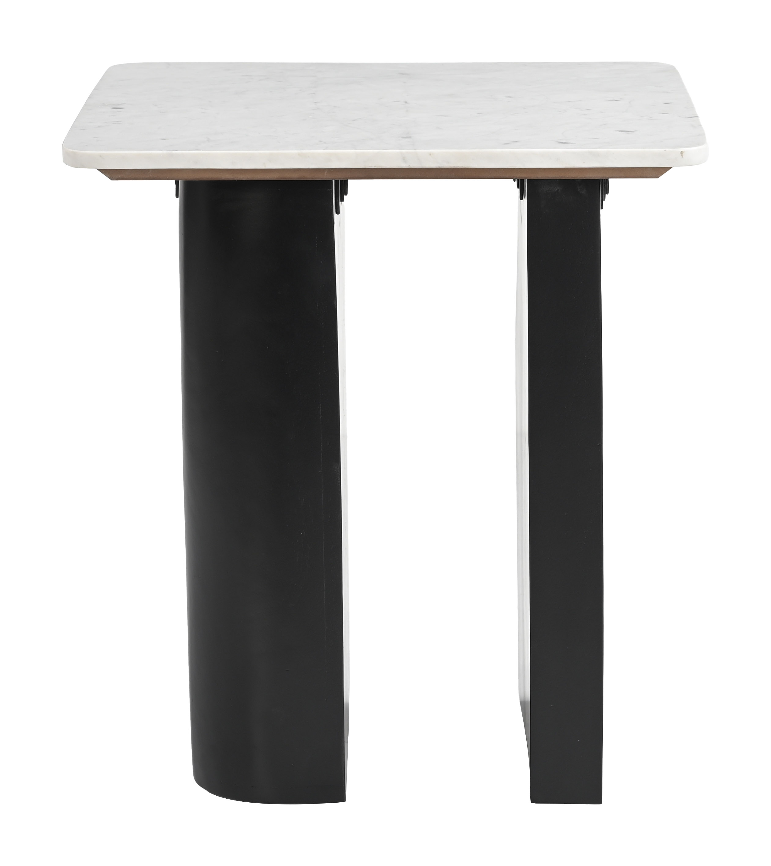 Fiora Side Table White & Black product image
