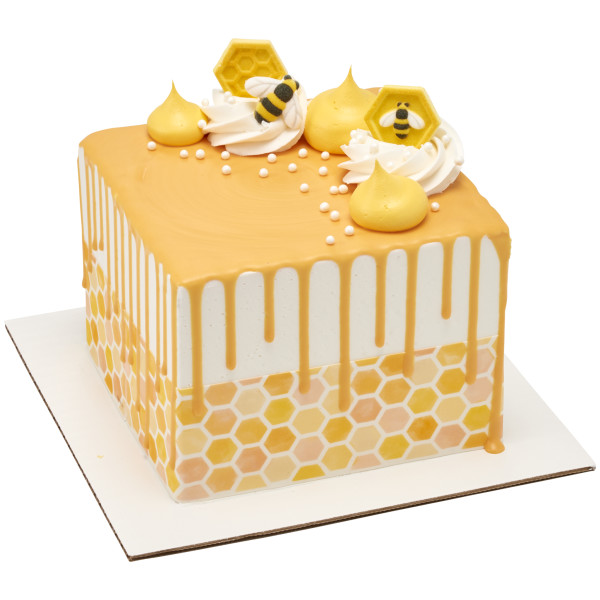 Honeycomb Blush PhotoCake® Edible Image® Strips