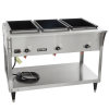 120-volt 2100-watt three-well Servewell® SL streamlined stainless steel hot-food table