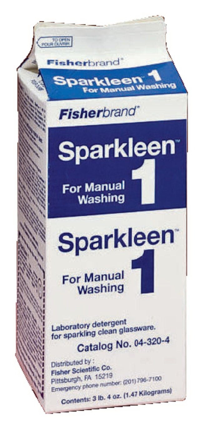 Laboratory Detergent Fisherbrand™ Sparkleen™ 1 3-1/4 lbs. Carton Powder Unscented