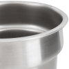 4 1/8-quart stainless steel inset