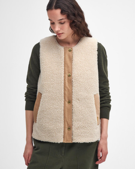 Gilet Dulsie in pile Teddy