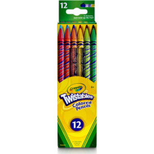 Twistables&reg; Colored Pencils, 12 Count