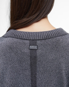 Jade Crew Neck Jumper Chrome