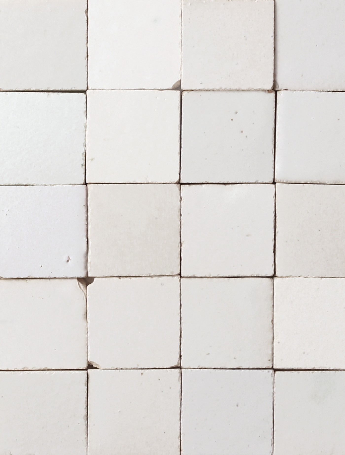 eastern elements | mochi white | mounted ~ 2"x2"x⅜"