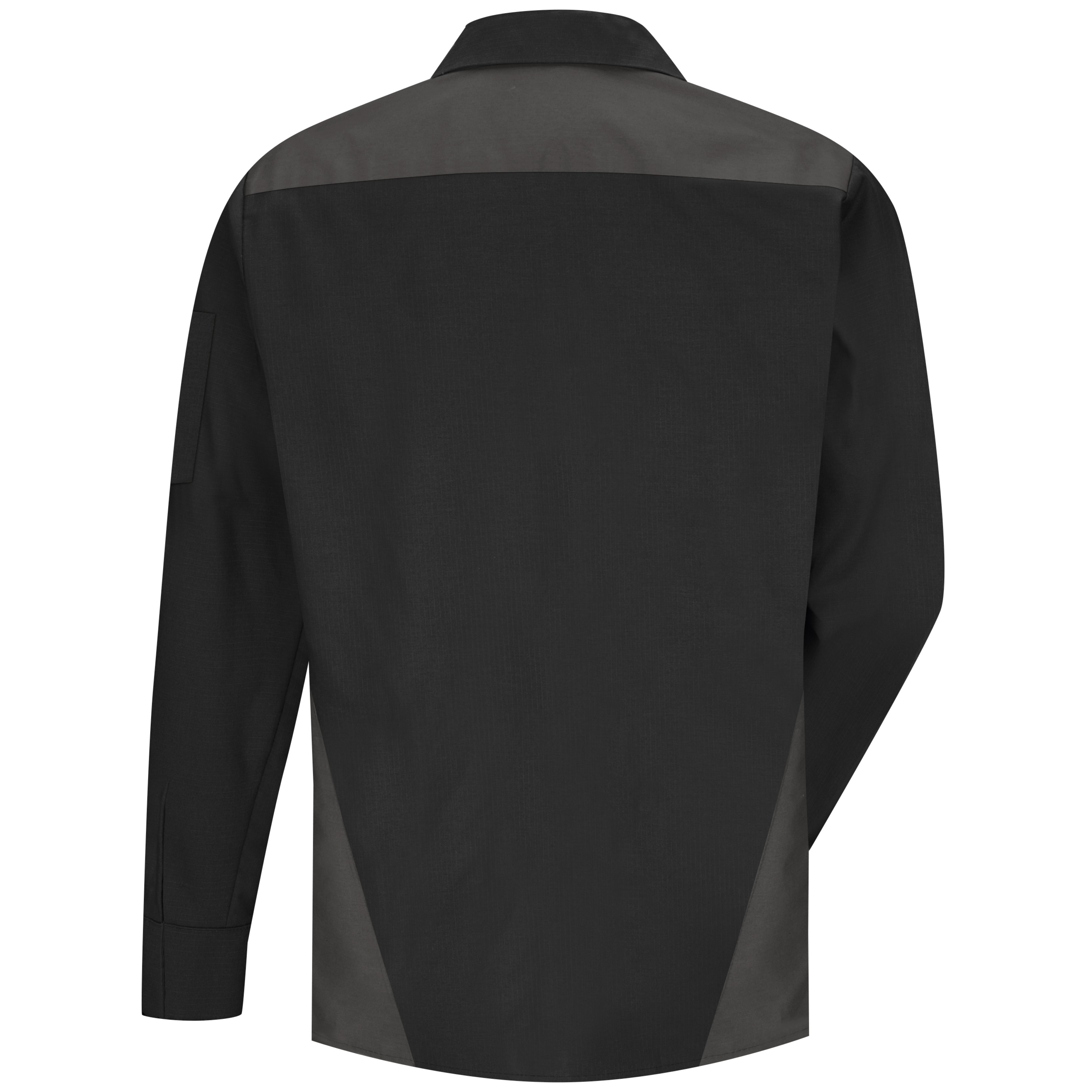Red Kap Men's Long Sleeve Tri-Color Shop Shirt - Picture 8 of 16