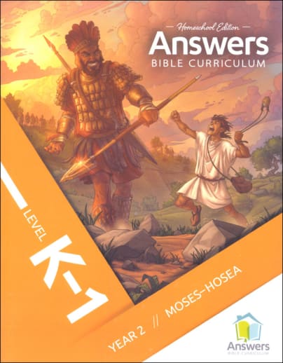 Answers Bible Curriculum Homeschool: K-1 Student Book: Year 2