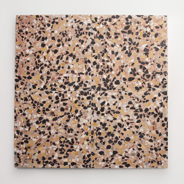 Dolce Vita Terrazzo | Torrone III | Large Field Tile | Argilla | Honed