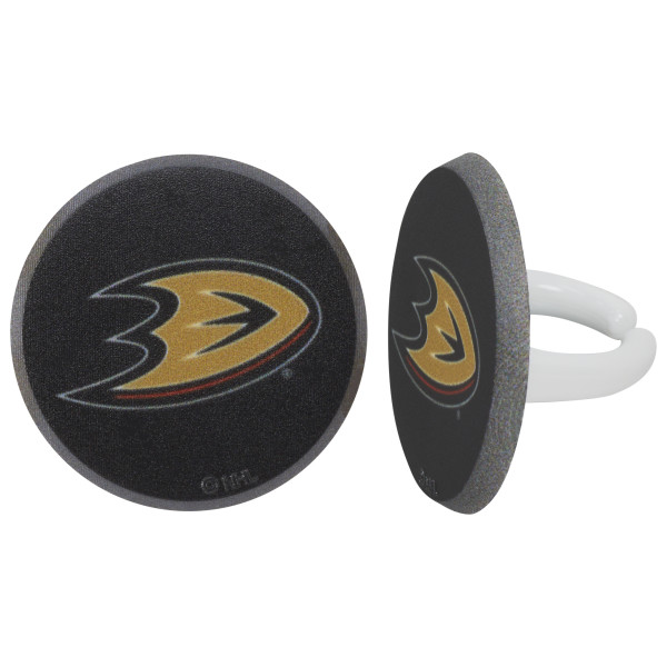 NHL® Team Puck Cupcake Rings