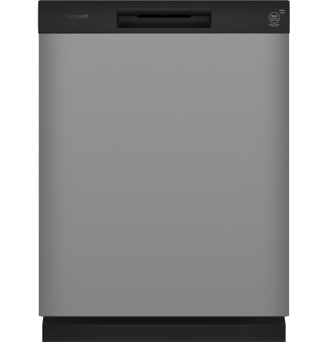 Hotpoint® One Button Dishwasher with Plastic Interior