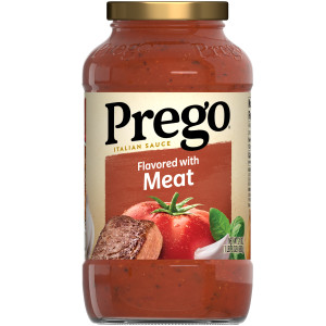 Prego® Italian Tomato Pasta Sauce Flavored With Meat, 24 OZ Jar (Case of 12)