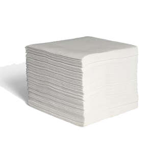 Bro-Tex, Heavy 1/4 Fold, 6.50"x6.50", Double Recreped (DRC), General Purpose Wipers, White