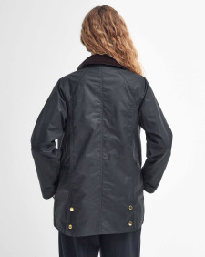 Modern Beadnell Waxed Jacket Sage-Ancient