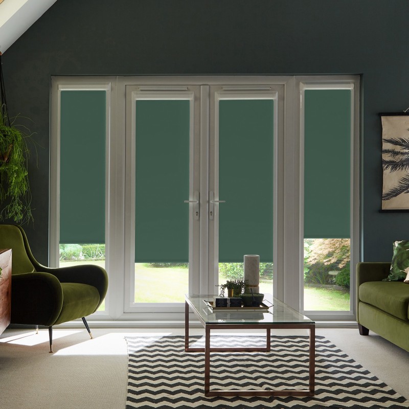 Acacia Blackout Pine Roller Blind