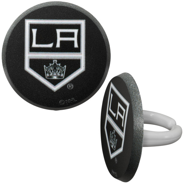 NHL® Team Puck Cupcake Rings