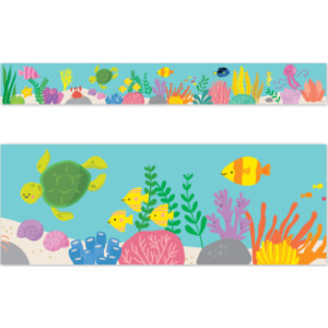 Sea Friends Under the Sea EZ Border, Bulletin Board Border, 48 Feet