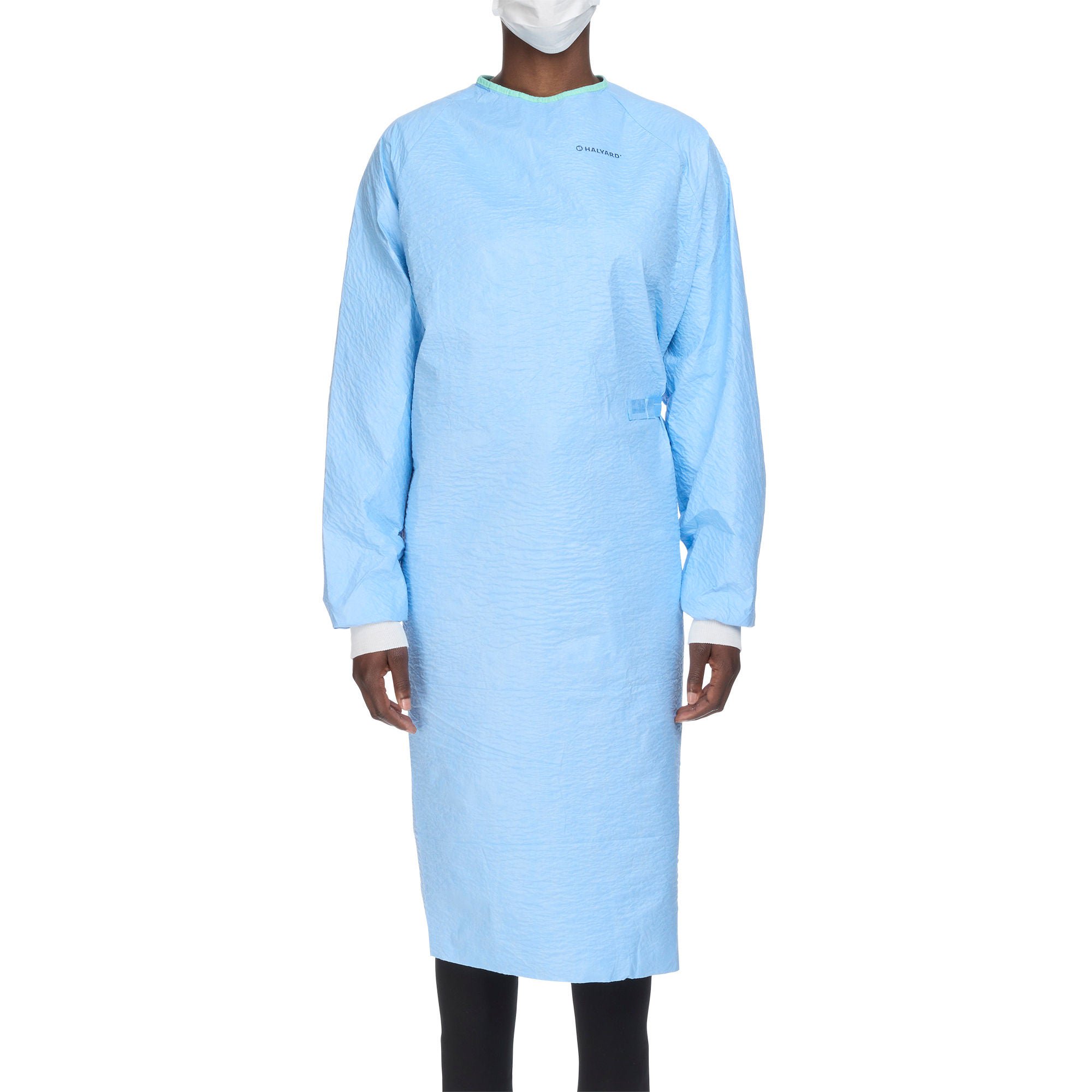 Aero Blue Surgical Gown with Towel, Large