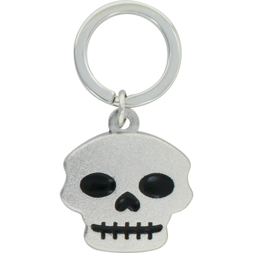 Silver Skull 3D Key Chain