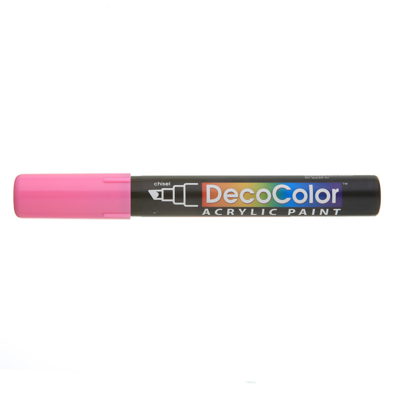 DecoColor® Acrylic Paint Marker, 315-S, Chisel Tip, Pink #9