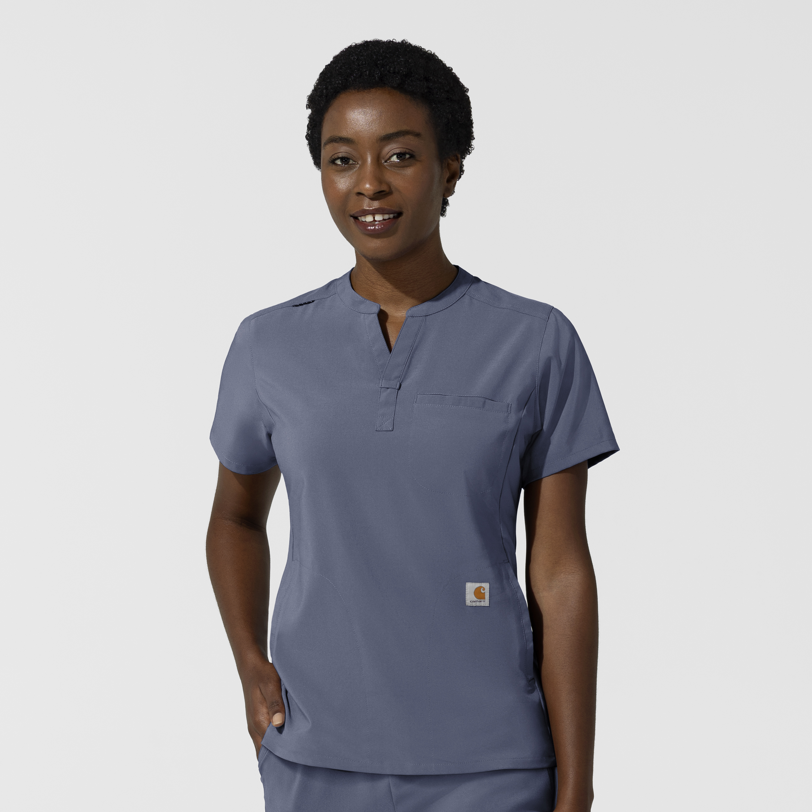Force Cross-Flex Women‘s Chest Pocket Scrub Top-Carhartt